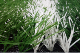 足球场地专用人造草坪-单丝MT-50mm深绿S型